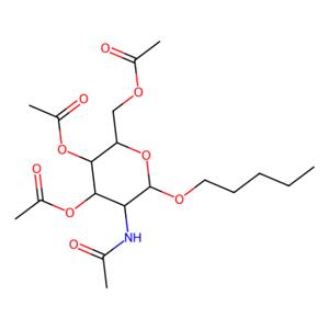 aladdin 阿拉丁 A354232 戊基 2-(乙酰氨基)-2-脱氧-β-D-吡喃葡萄糖苷 3,4,6-三乙酸酯 146288-30-4 98%