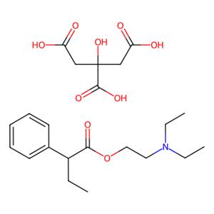 aladdin 阿拉丁 B337780 柠檬酸苯丁胺乙酯 13900-12-4 97%
