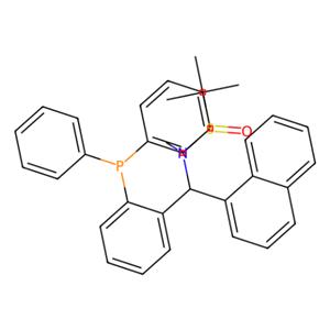 aladdin 阿拉丁 S398600 [S(R)]-N-[(S)-[2-(二苯基膦)苯基]-1-萘基甲基]-N-甲基-2-叔丁基亚磺酰胺 2416748-57-5 ≥95%