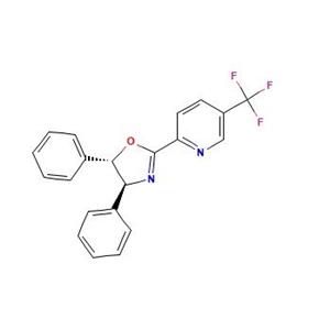 aladdin 阿拉丁 S587975 (4S,5S)-4,5-二苯基-2-(5-(三氟甲基)吡啶-2-基)-4,5-二氢恶唑 1997306-77-0 95%