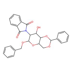 aladdin 阿拉丁 B348236 苄基2-脱氧-2-邻苯二甲酰亚胺-4,6-O-亚苄基-β-D-吡喃葡萄糖苷 80035-33-2 97%