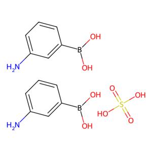 aladdin 阿拉丁 A304321 3-氨基苯硼酸半硫酸盐 66472-86-4 98%(contains of Anhydride)