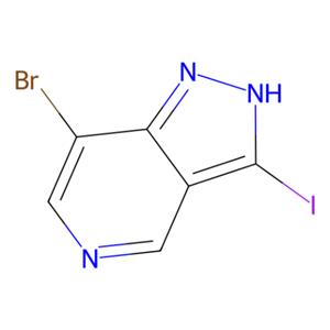 7-溴-3-碘-1H-吡唑并[4,3-c]吡啶,7-Bromo-3-iodo-1H-pyrazolo[4,3-c]pyridine