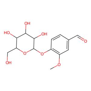 aladdin 阿拉丁 V292055 4-(β-D-葡萄糖氧基)-3-甲氧基苯甲醛 494-08-6 ≥98%
