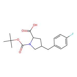 aladdin 阿拉丁 B345516 反式-N-Boc-4-(4-氟苄基)-L-脯氨酸 959583-52-9 95%