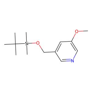 aladdin 阿拉丁 T165621 3-((叔丁基二甲基甲硅烷基氧基)甲基)-5-甲氧基吡啶 1045855-62-6 95%