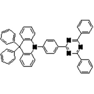 aladdin 阿拉丁 D494066 10-(4-(4,6-二苯基-1,3,5-三唑-2-基)苯基)-9,9-二苯基-9,10-二氢吖啶 1917331-60-2 99%, Sublimed