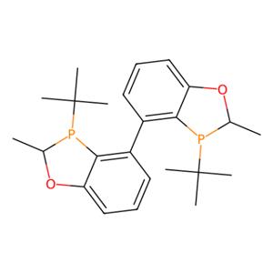 aladdin 阿拉丁 R282173 (2R,2'R,3R,3'R)-3,3'-二叔丁基-2,2'-二甲基-2,2',3,3'-四氢-4,4'-二苯并[d][1,3]氧磷杂环戊二烯 2214207-74-4 ≥97%，≥99% ee