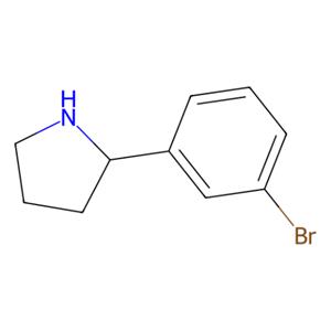 aladdin 阿拉丁 B342393 2-（3-溴苯基）吡咯烷 383127-79-5 95%