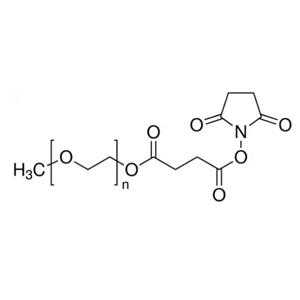 aladdin 阿拉丁 M466688 甲氧基聚乙二醇琥珀酸酯N-羟基琥珀酰亚胺 78274-32-5 MW 5000 Da, ≥90%