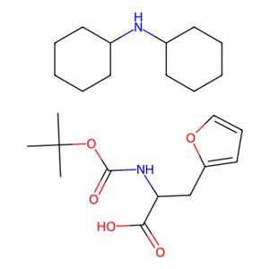 (R)-2-(Boc-氨基)-3-(2-呋喃基)丙酸 二环己基铵盐,(R)-2-(Boc-amino)-3-(2-furyl)propionic acid dicyclohexylammonium salt