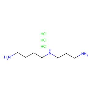aladdin 阿拉丁 N136556 N-(3-氨基丙基)丁烷-1,4-二胺三盐酸盐 334-50-9 ≥98%