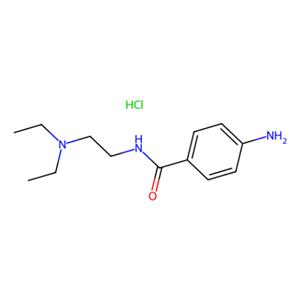aladdin 阿拉丁 P171174 N-[(2-二乙氨基)乙基]-4-氨基苯甲酰胺盐酸盐 614-39-1 98%
