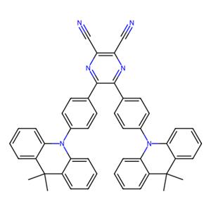 aladdin 阿拉丁 B293021 5,6-双[4-(9,9-二甲基-9,10-二氢吖啶)苯基]-2,3-二氰基吡嗪 1883400-34-7 98%，Sublimed