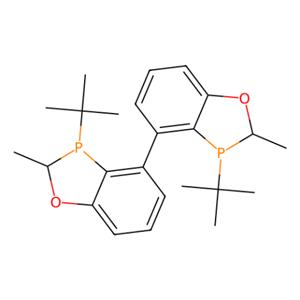 aladdin 阿拉丁 S282171 (2S,2'S,3S,3'S)-3,3'-二叔丁基-2,2'-二甲基-2,2',3,3'-四氢-4,4'-联二苯并[d][1,3]氧磷杂环戊二烯 2207601-10-1 95%，99% ee