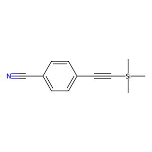 aladdin 阿拉丁 T336637 4-[（三甲基甲硅烷基）乙炔基]苄腈 75867-40-2 97%