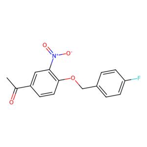 aladdin 阿拉丁 F343224 4'-(4-氟苄氧基)-3'-硝基苯乙酮 175136-24-0 97%