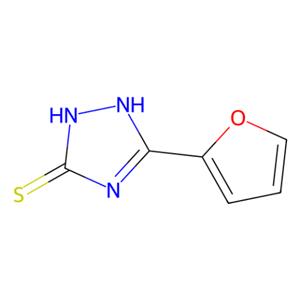 aladdin 阿拉丁 F469128 5-(2-呋喃基)-2,4-二氢-[1,2,4]-三唑-3-硫酮 35771-65-4 97%