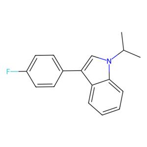 aladdin 阿拉丁 F188430 3-(4-氟苯基)-1-异丙基-1H-吲哚 93957-49-4 97%