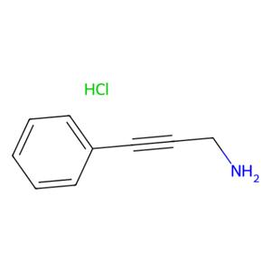 aladdin 阿拉丁 P353326 3-苯基丙-2-炔-1-胺盐酸盐 30011-36-0 98%