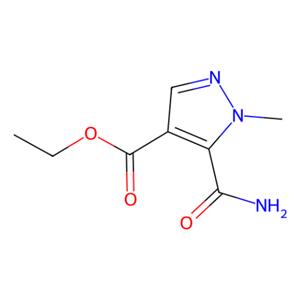 1H-吡唑-4-羧酸,5-(氨基羰基)-1-甲基乙基酯,Ethyl 5-carbamoyl-1-methyl-1H-pyrazole-4-carboxylate