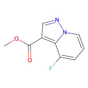 aladdin 阿拉丁 M191650 4-氟吡唑并[1,5-a]吡啶-3-羧酸甲酯 1802489-64-0 97%
