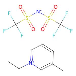 aladdin 阿拉丁 E156147 1-乙基-3-甲基吡啶鎓双(三氟甲基磺酰)亚胺 841251-37-4 98%