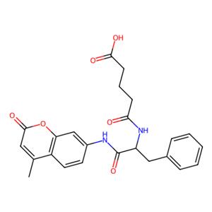 aladdin 阿拉丁 G331450 5-[[1-[(4-甲基-2-氧代-苯并吡喃-7-基)氨基]-1-氧代-3-苯基-丙-2-基]氨基]-5-氧代-戊酸 58632-47-6 98%