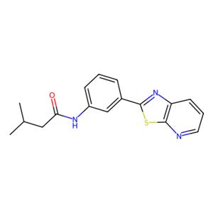 aladdin 阿拉丁 M426418 3-甲基-N-(3-噻唑并[5，4-B]吡啶-2-基)苯基)丁酰胺 863592-53-4 10mM in DMSO