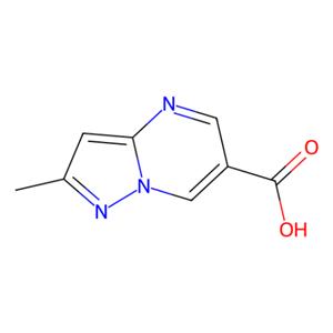 2-甲基吡唑并[1,5-a]嘧啶-6-甲酸,2-methylpyrazolo[1,5-a]pyrimidine-6-carboxylic acid