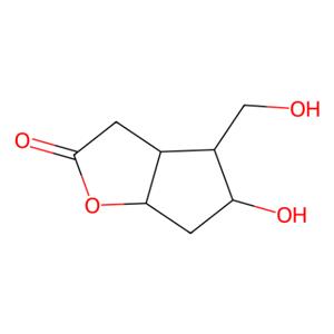 aladdin 阿拉丁 A472623 (3aS,4R,5S,6aR)-(+)-六氢-5-羟基-4-(羟甲基)-2H-环戊并[b]呋喃-2-酮 76704-05-7 98%