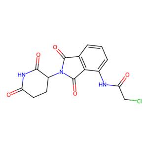 aladdin 阿拉丁 N303732 2-氯-N-(2-(2,6-二氧代哌啶-3-基)-1,3-二氧代异吲哚啉-4-基)乙酰胺 444287-84-7 95%