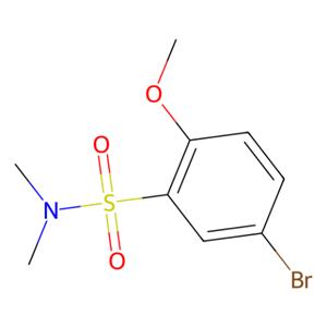 aladdin 阿拉丁 N187325 N,N-二甲基-5-溴-2-甲氧基苯磺酰胺 871269-16-8 97%