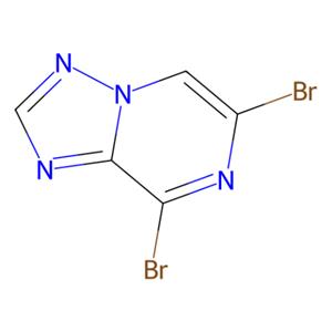 aladdin 阿拉丁 D195993 6,8-二溴[1,2,4]三唑并[1,5-a]吡嗪 944709-42-6 98%