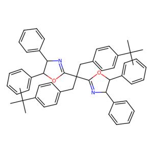 aladdin 阿拉丁 R587876 (4R,4'R,5S,5'S)-2,2'-(1,3-双(4-（叔丁基)苯基)丙烷-2,2-二基)双(4,5-二苯基-4,5-二氢噁唑) 1908437-58-0 97% 99%ee
