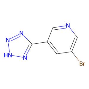 aladdin 阿拉丁 B168554 5-(5-溴-3-吡啶基)-1H-四唑 211943-13-4 97%