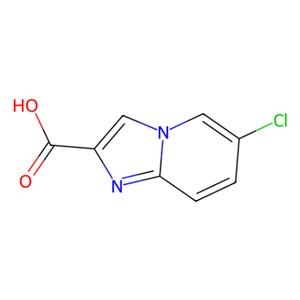 aladdin 阿拉丁 C483532 6-氯咪唑并[1,2-a]吡啶-2-羧酸 182181-19-7 98%