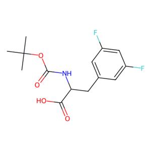aladdin 阿拉丁 B168430 N-Boc-3,5-二氟-L-苯基丙氨酸 205445-52-9 98.0% (HPLC)
