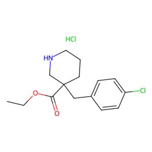 aladdin 阿拉丁 C346985 3-(4-氯苄基)哌啶-3-乙基羧酸盐酸盐 176524-12-2 97%