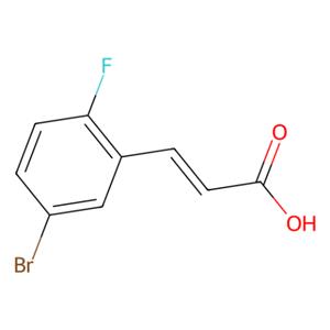 aladdin 阿拉丁 B168373 5-溴-2-氟肉桂酸 202865-71-2 95%