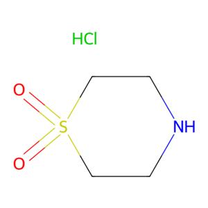 aladdin 阿拉丁 T176894 硫代吗啉-1,1-二氧化物盐酸盐 59801-62-6 97%