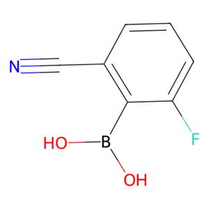2-氰基-6-氟苯硼酸,(2-Cyano-6-fluorophenyl)boronic acid