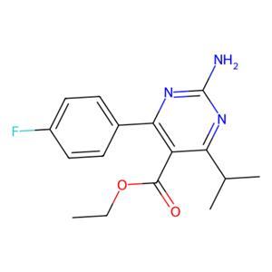 aladdin 阿拉丁 E344181 4-（4-氟苯基）-6-异丙基-2-氨基-嘧啶-5-羧酸乙酯 712320-67-7 98%