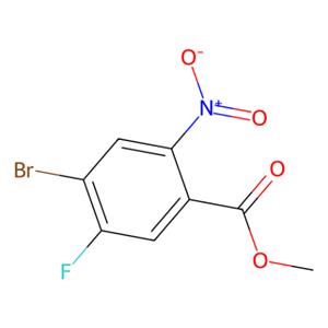 4-溴-5-氟-2-硝基苯甲酸甲酯,Methyl 4-bromo-5-fluoro-2-nitrobenzoate