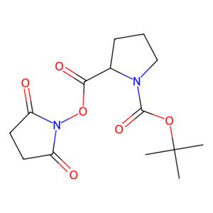 Boc-L-脯氨酸 N-羟基琥珀酰亚胺酯,Boc-Pro-OSu