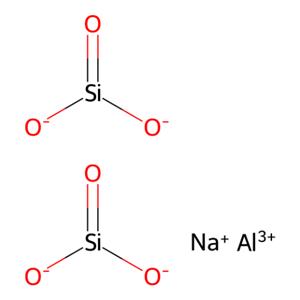 aladdin 阿拉丁 S190621 硅铝酸钠 1344-00-9 82% SiO? basis (based on calcined substance)