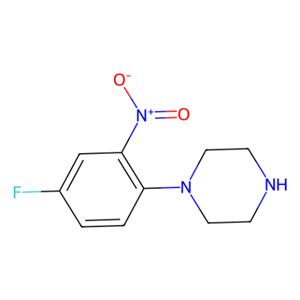 aladdin 阿拉丁 F183095 1-(4-氟-2-硝基苯基)哌嗪 243128-46-3 97%