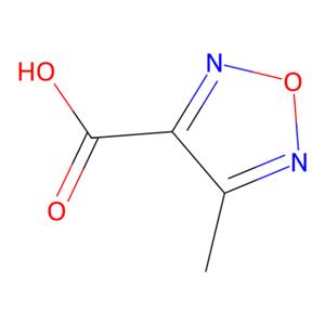 aladdin 阿拉丁 M589575 4-甲基-1,2,5-噁二唑-3-羧酸 58677-34-2 98%