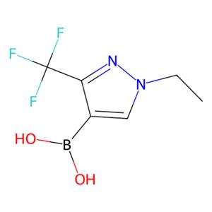 aladdin 阿拉丁 E588261 (1-乙基-3-三氟甲基-1H-吡唑-4-基)硼酸 （含不等量酸酐） 2287228-20-8 95%