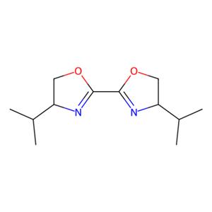 aladdin 阿拉丁 S299839 (4S,4'S)-4,4'-二异丙基-4,4',5,5'-四氢-2,2'-双噁唑 131833-89-1 98%